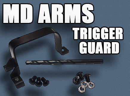 MD ARMS Izhmash style trigger guard with built in selector stop.